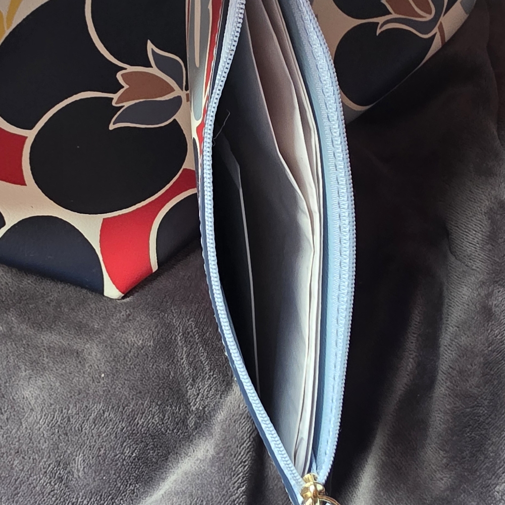 Kate Spade Multicolor Floral Tote Bag with Pouch - Picture 4 of 4